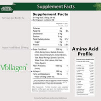 Thumbnail for Image 2 of Buried Treasure Green20 Fusion – Superfood Blend with Vollagen, 32oz Liquid