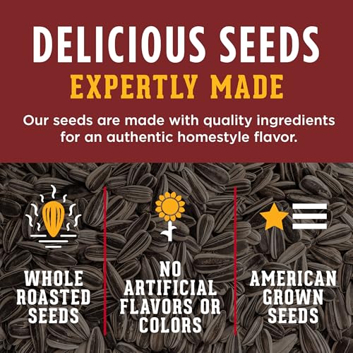 Image 6 of DAVID SEEDS Roasted and Salted Bar-B-Q Jumbo Sunflower Seeds, 5.25 oz, 12 Pack