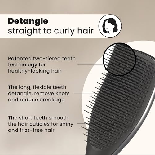 Image 3 of TANGLE TEEZER Chrome Ultimate Detangler Brush