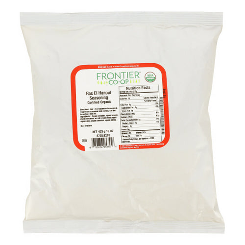 Frontier Coop Organic Ras El Hanout Seasoning 16 Oz