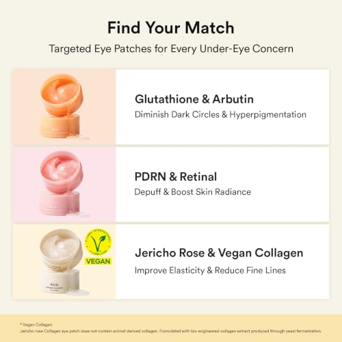 Image 4 of abib Vegan Collagen Eye Patches for Wrinkles & Fine Line, 60 Count