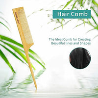 Thumbnail for Image 4 of DEBETOOL Bamboo Hair Brush Set with Wide-tooth and Tail Comb