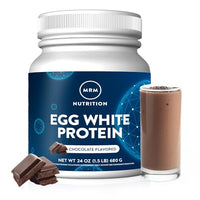 Thumbnail for Image 1 of Default Title for the product MRM Nutrition Egg White Protein - 23g Fat-Free Protein - 20 Servings