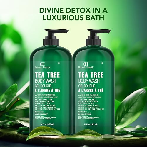 Image 4 of Botanic Hearth Tea Tree Body Wash & Shower Gel ?2 Fl Oz