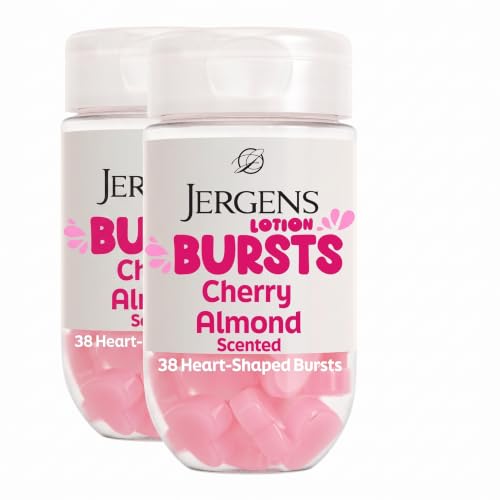 Image 1 of Default Title for the product Jergens Cherry Almond Lotion Bursts, 38 Ct (Pack of 2)