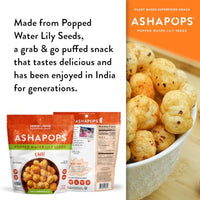 Thumbnail for Image 5 of AshaPops Popped Water Lily Seeds, Chili, 1 oz Bags, Pack of 6