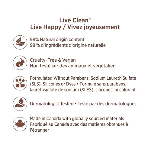 Image 4 of Live Clean Moisturizing Shea and Coconut Body Lotion, 18 Fl Oz (Pack of 2)