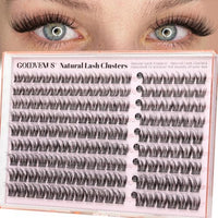 Thumbnail for Image 13 of L-wispy classy cluster for the product Goddvenus Eyelash Extensions Wispy Natural DIY C Curl Individual Lashes Clusters