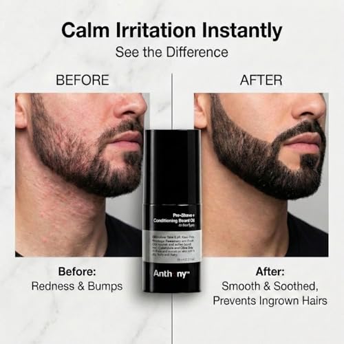 Image 2 of Anthony Pre-Shave and Conditioning Beard Oil, 2 Fl Oz