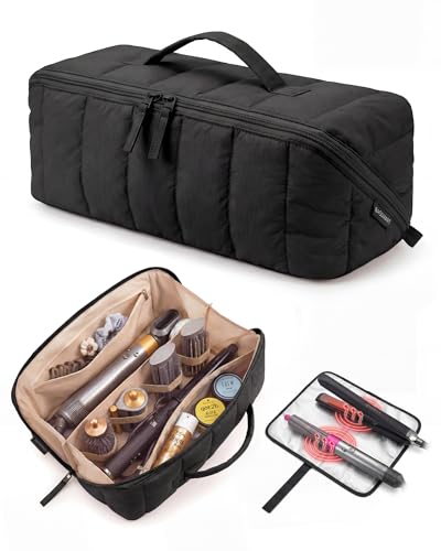 Image 1 of Black for the product BAGSMART Hair Tool Travel Organizer