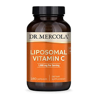 Thumbnail for Image 1 of 180 Count (Pack of 1) for the product Dr. Mercola Liposomal Vitamin C