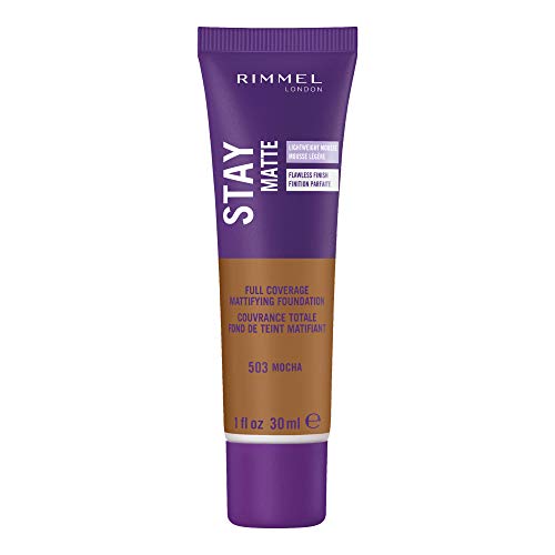 Image 37 of Mocha / 1 Fl Oz (Pack of 1) for the product Rimmel Stay Matte Liquid Foundation
