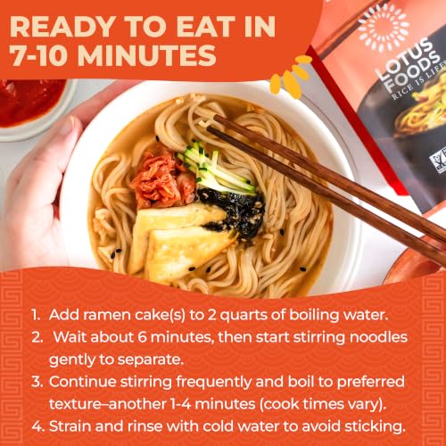 Image 6 of Lotus Foods Organic Millet & Brown Rice Ramen - 10 Oz Bags (Pack of 3)