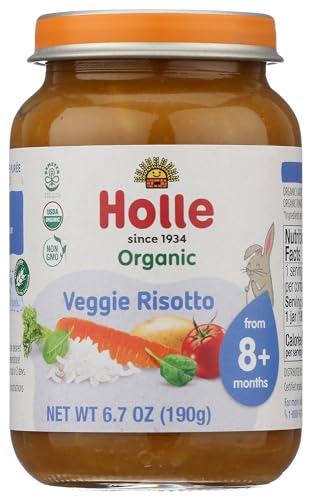Image 1 of Default Title for the product Holle Organic Veggie Risotto Baby Food, 6.7 OZ