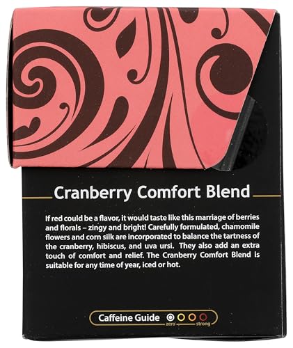 Image 5 of Buddha Teas Organic Cranberry Comfort Blend Herbal Tea, Caffeine Free