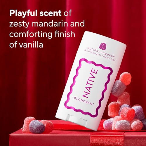 Image 4 of Native Deodorant Holiday Edition Holiday Gumdrop Scent 2.65 Ounce Pack of 12