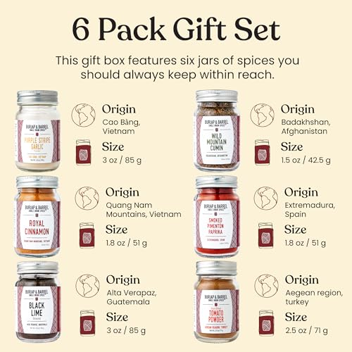 Image 4 of Burlap & Barrel 6-Pack Spice Gift Set