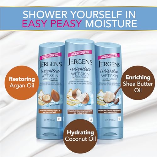 Image 6 of Jergens Wet Skin Body Lotion with Coconut Oil, 10 Ounce