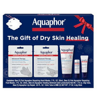 Thumbnail for Image 1 of Default Title for the product Aquaphor Holiday Skincare Gift Pack, Variety, 5 Piece Self Care Gift Set