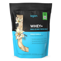 Thumbnail for Image 22 of French Vanilla / 60 Servings (Pack of 1) for the product Legion Whey+ Protein Isolate Grass Fed