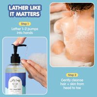 Thumbnail for Image 9 of TUBBY TODD Hair + Body Wash, Baby Shampoo and Body Wash