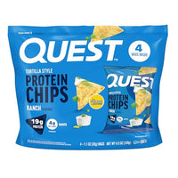 Thumbnail for Image 1 of Default Title for the product Quest Nutrition Ranch Tortilla Style Protein Chips, 4 Count