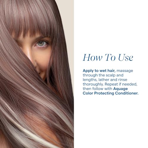 Image 6 of Aquage Color Protecting Shampoo & Moisturizing Hair Wash, 33.8 oz