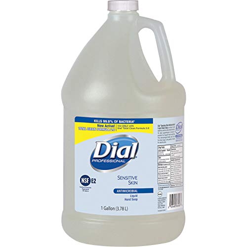 Image 1 of Default Title for the product Dial Sensitive Skin Antimicrobial Soap Refill - 1 gal (3.8 L)