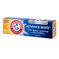 Thumbnail for Image 3 of ARM & HAMMER Advance White Toothpaste - 0.9 Ounce (Pack of 3)