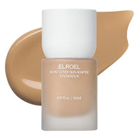 Thumbnail for Image 14 of No.410 for the product ELROEL Blanc Cover Foundation - K Beauty Liquid Foundation Makeup