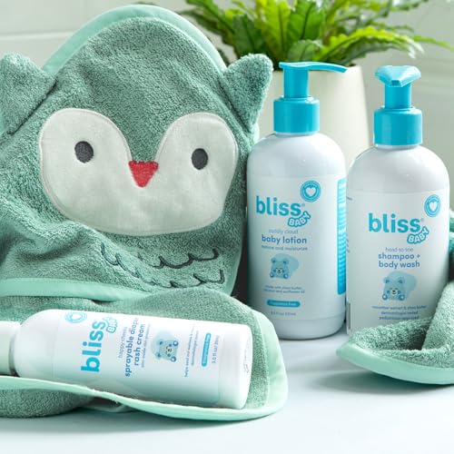 Image 3 of Bliss Baby Gift Set with Wash and Shampoo, Diaper Rash Cream and Lotion