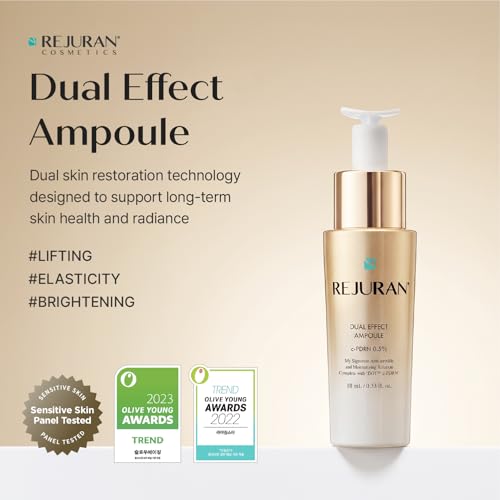 Image 2 of REJURAN Dual Effect Ampoule DOT DUAL cPDRN Face Serum 0.33 floz Travel Size