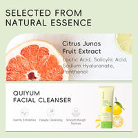 Thumbnail for Image 4 of QUIYUM Fruit Skin Care Set, 5 Daily Skincare Routine for Women Teen Girl