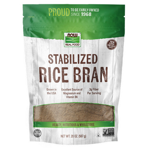 Now Foods Rice Bran 20 oz