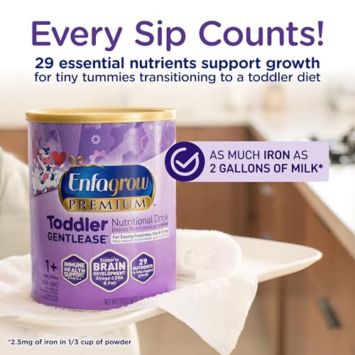Image 7 of Enfagrow PREMIUM Gentlease Toddler Nutritional Drink 29.1 Oz