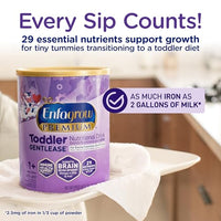 Thumbnail for Image 7 of Enfagrow PREMIUM Gentlease Toddler Nutritional Drink 29.1 Oz