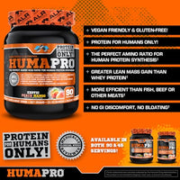 Thumbnail for Image 4 of ALR Industries Humapro Vegan EAA Formula Peach Mango 90 Servings