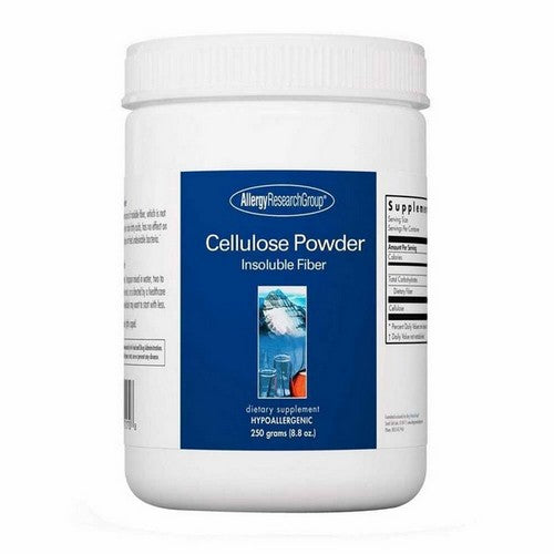 Nutricology/ Allergy Research Group Cellulose Powder Insoluble Fiber 250 Grams