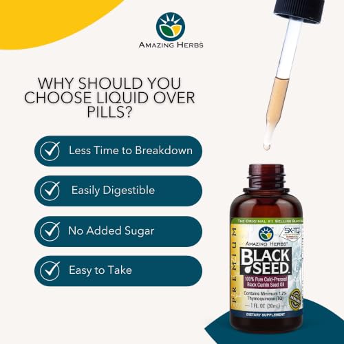 Image 10 of Amazing Herbs Premium Black Seed Oil