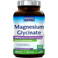 Thumbnail for Image 1 of Default Title for the product Innate Vitality Magnesium Glycinate 1000mg Per Serving 240 Caps
