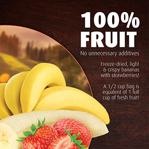 Image 3 of Brothers-ALL-Natural Disney Freeze Dried Fruit Crisps, Banana Strawberry