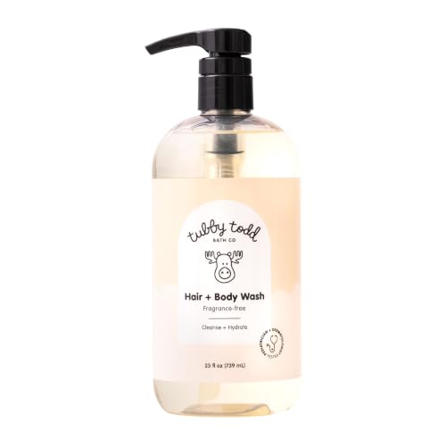 Image 1 of Fragrance Free - 1pk, 25 Fl Oz for the product TUBBY TODD Hair + Body Wash, Baby Shampoo and Body Wash