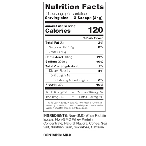 Image 3 of CHIKE High Protein Iced Coffee, Original, 14 Servings (15.1 Ounce)