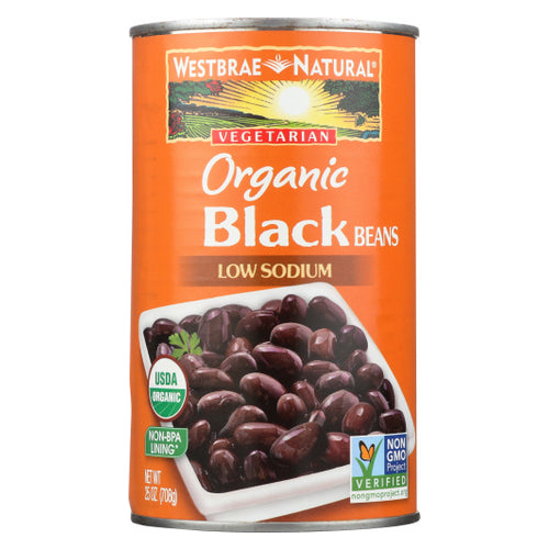 Westbrae Organic Black Beans 25 Oz