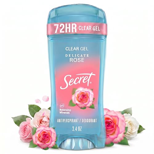 Image 1 of Default Title for the product Secret Antiperspirant Deodorant for Women, Delicate Rose Scent, 3.4 oz
