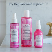Thumbnail for Image 6 of HERITAGE STORE Rosewater Facial Splash, Hydrating Toner, 1 Gallon