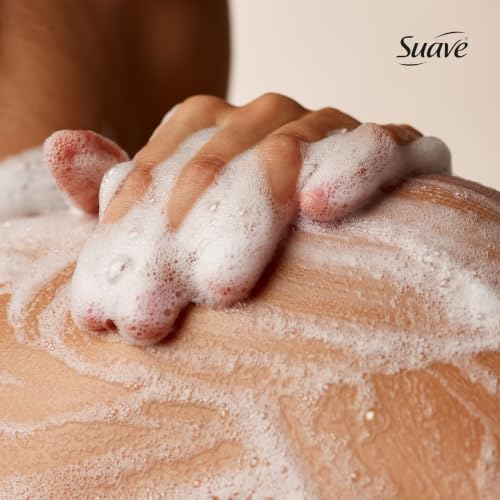 Image 3 of suave+ Strawberry Delight Uplifting Body Wash, 30 FL OZ Pump, 4 Pack