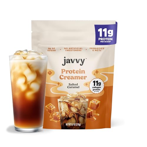 Image 1 of Default Title for the product Javvy Protein Coffee Creamer, Salted Caramel, Non-Dairy