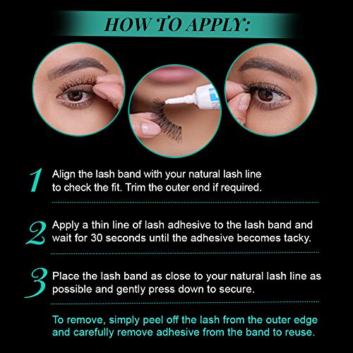 Image 5 of Ardell Natural Demi Luvies False Eyelashes, Reusable, Black, 4 Pairs