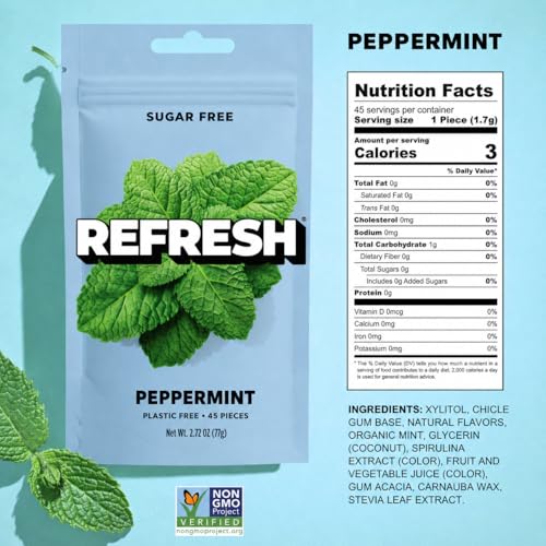 Image 8 of Refresh Gum Variety Natural Sugar-Free Xylitol Chewing Gum